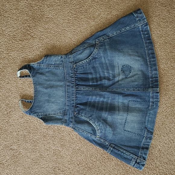 Ralph Lauren Denim Tank Dress Girl's